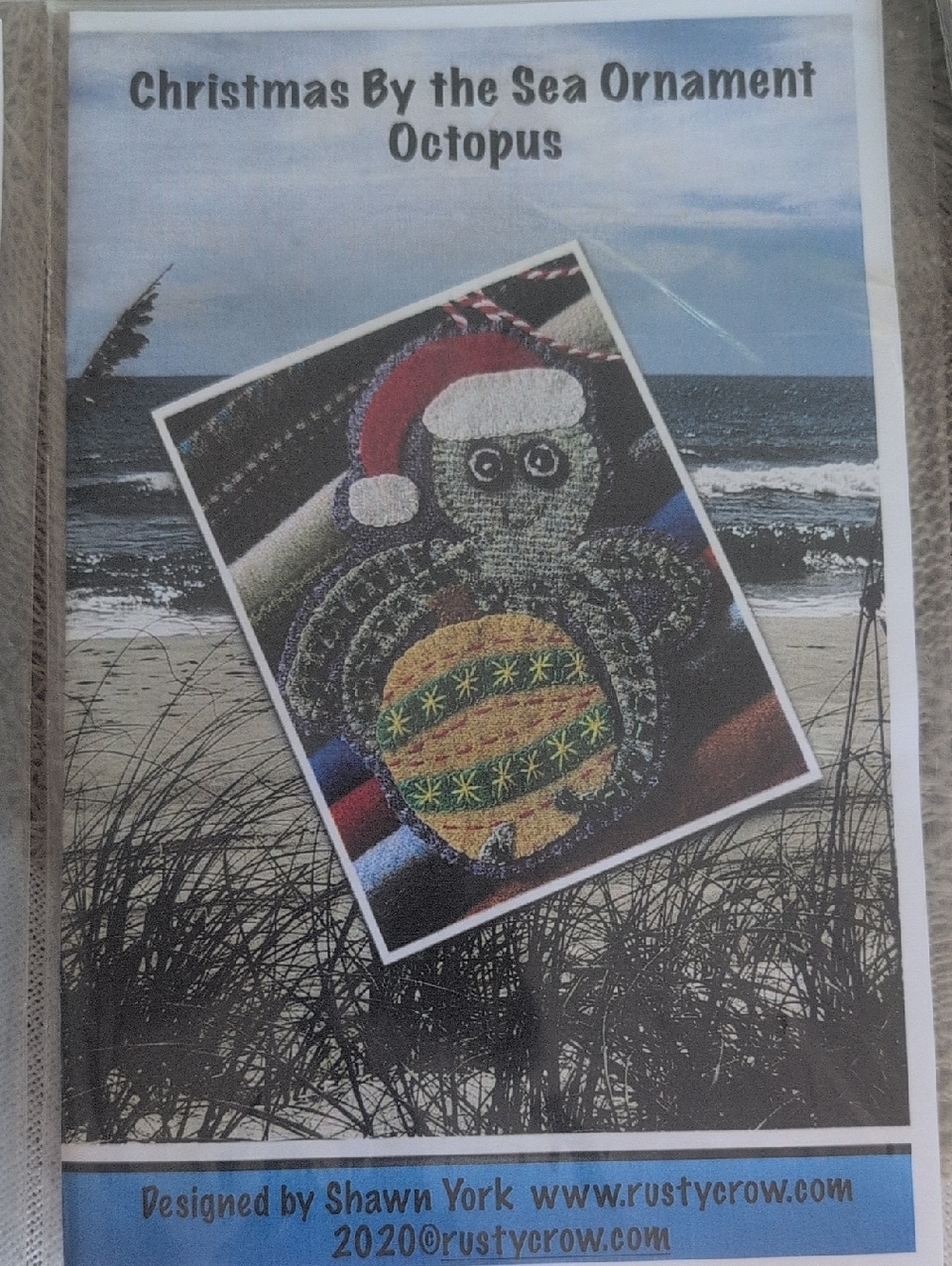 Two Complete Kits For Stitched Wool Ornaments